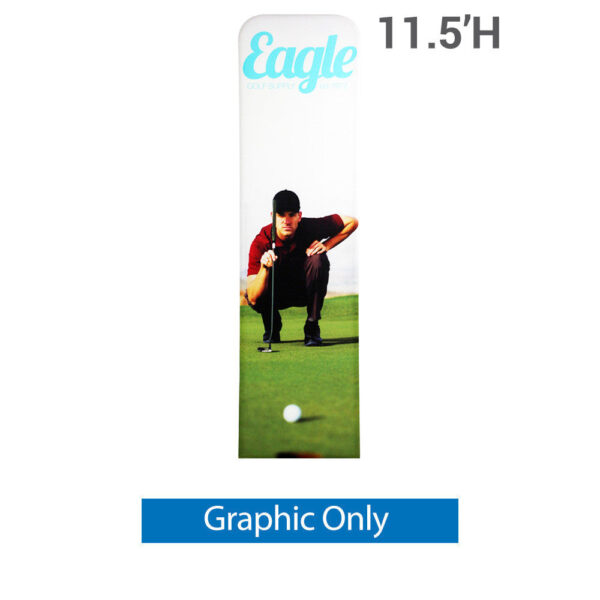 2ft x 11.5ft EZ Extend Fabric Display