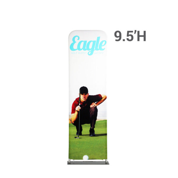 2ft x 9.5ft EZ Extend Fabric Display