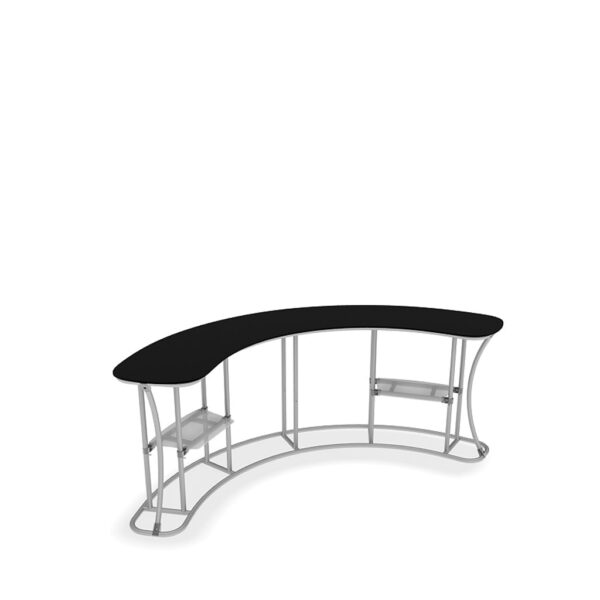 InfoDesk Counter – 4 Panel Curved Convex - Image 2