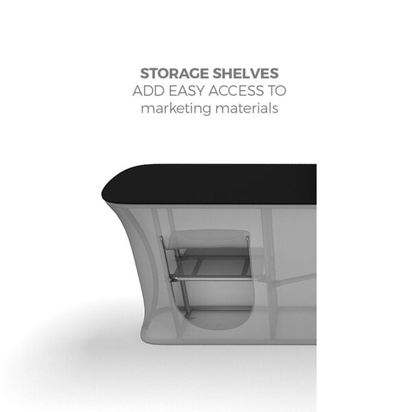 InfoDesk Counter – 5 Panel Straight - Image 4