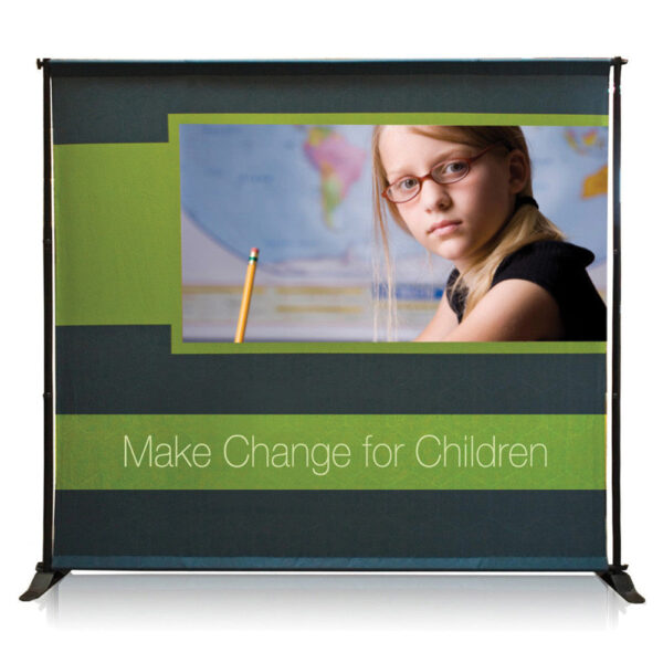 4′ x 4′ Jumbo Banner Large Tube Graphic Package