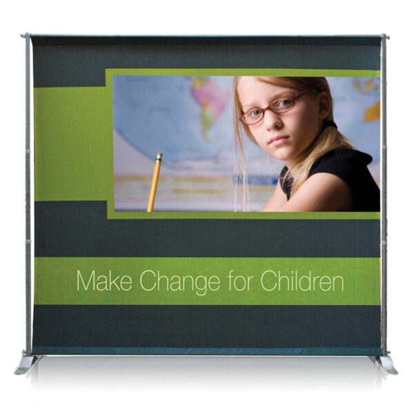 4′ x 4′ Jumbo Banner Large Tube Graphic Package - Image 2