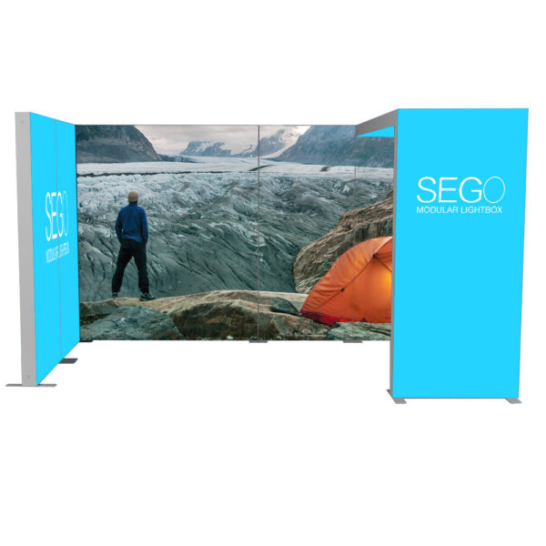 15′ x 10′ Sego Modular Lightbox Display Configuration G - Image 3