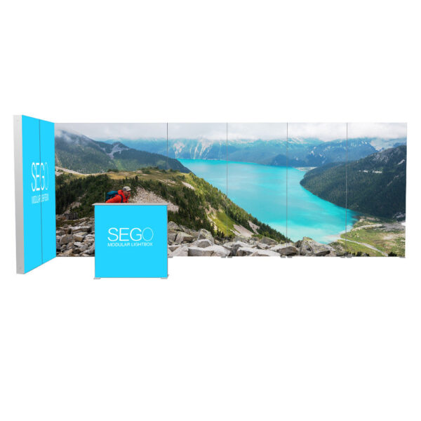 20′ x 10′ Sego Modular Lightbox Display Configuration H - Image 3