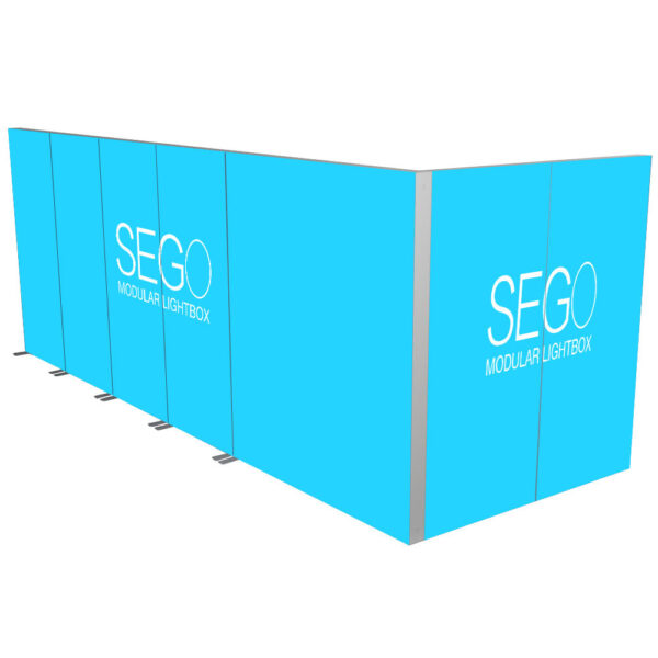 20′ x 10′ Sego Modular Lightbox Display Configuration H - Image 2