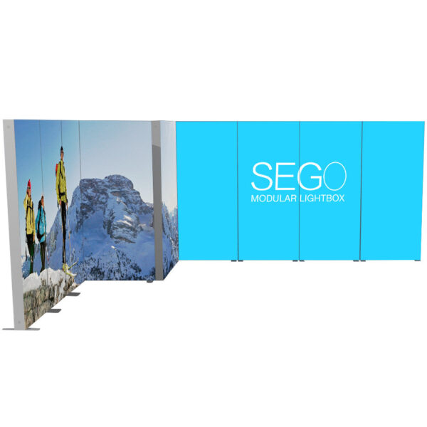 20′ x 10′ Sego Modular Lightbox Display Configuration I - Image 2