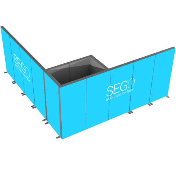 20′ x 10′ Sego Modular Lightbox Display Configuration J - Image 5