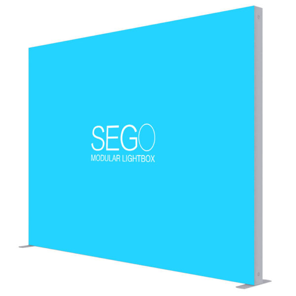9.8′ x 7.4′ Sego Modular Lightbox Display