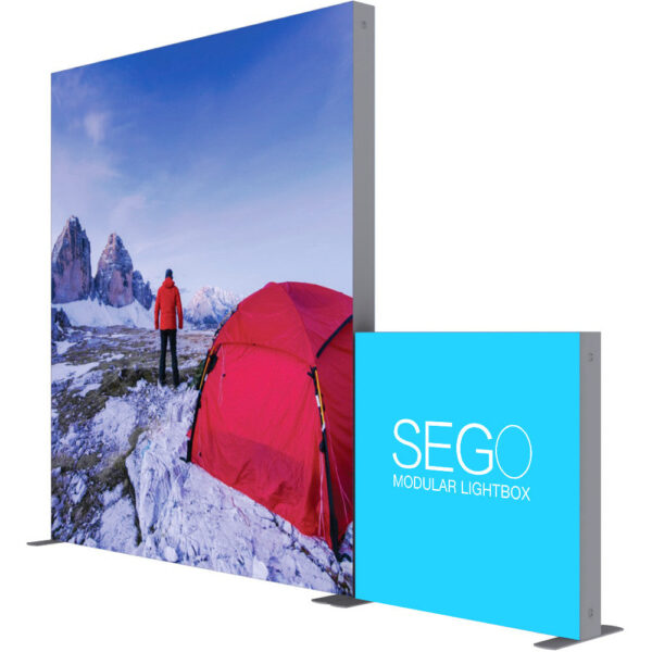 10′ x 10′ Sego Modular Lightbox Display Configuration D - Image 2