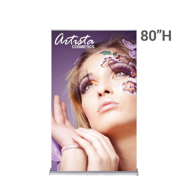 4′ x 6.6′ Silverstep Retractable Banner Stand