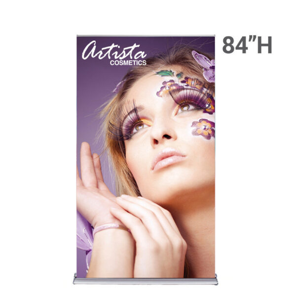 4′ x 7′ Silverstep Retractable Banner Stand