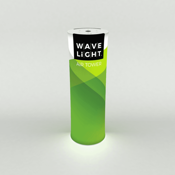 3ft x 3ft x 8ft WaveLight Air Backlit Inflatable Circular Tower