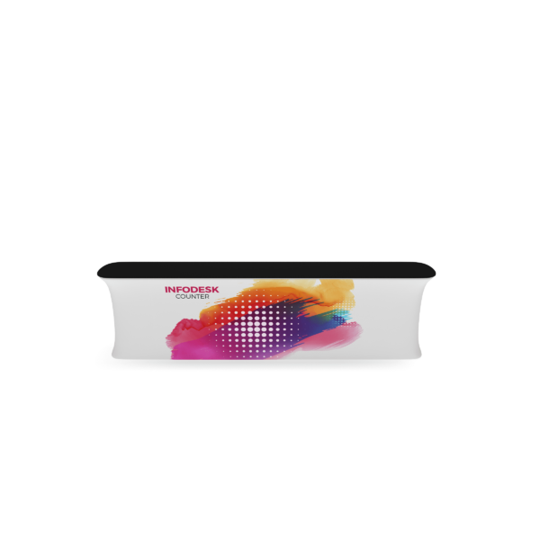 InfoDesk Counter – 5 Panel Straight - Image 2