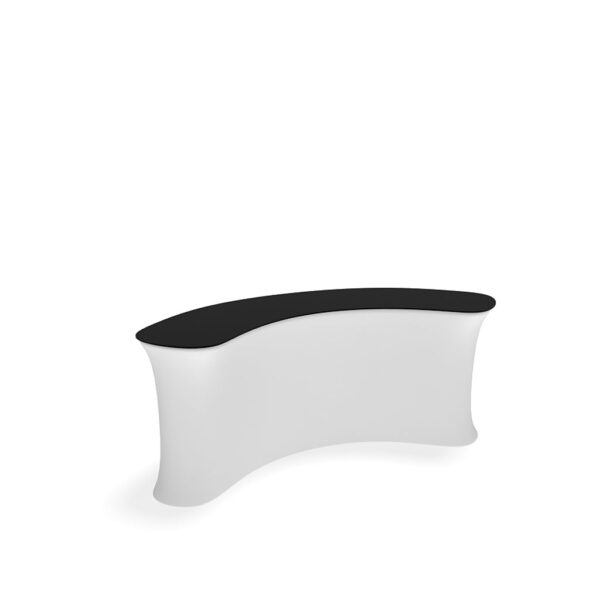InfoDesk Counter – 3 Panel Curved Convex - Image 4