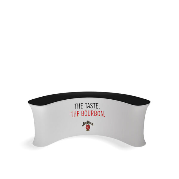 InfoDesk Counter – 4 Panel Curved Convex - Image 3