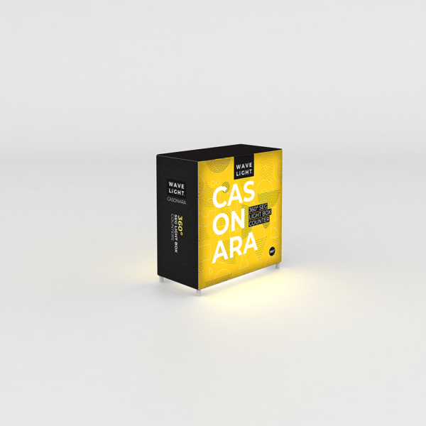 39in WaveLight Casonara SEG Light Counter Display - 100M - Image 2