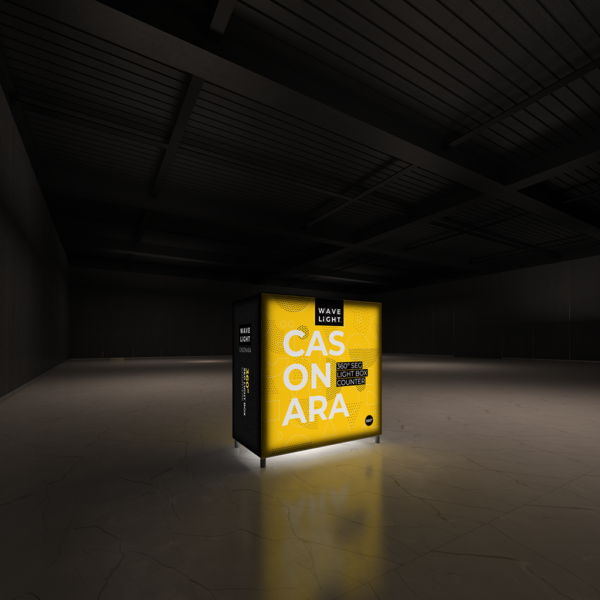 39in WaveLight Casonara SEG Light Counter Display - 100M - Image 3
