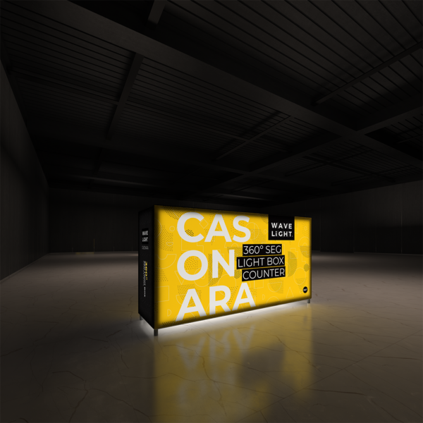 6ft WaveLight Casonara SEG Light Counter Display – 200M - Image 3