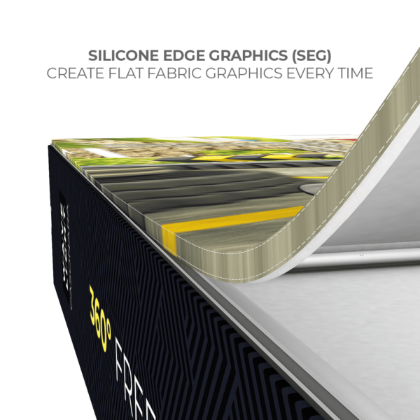 18.5ft x 8ft Wavelight Casonara SEG Light Box Display - Image 5